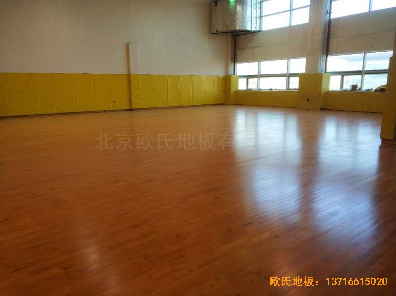 遼寧體育局女子散打館體育木地板鋪裝案例3