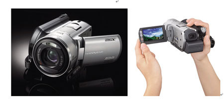 索尼發布首款硬盤攝像機DCR-SR100E，開啟影像存儲新時代